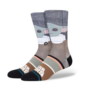 Stance X Star Wars by Jaz Crew Socks Grogu